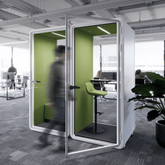 Hecor ZUM-S Office Soundproof Privacy Silence Pod for 1-Person